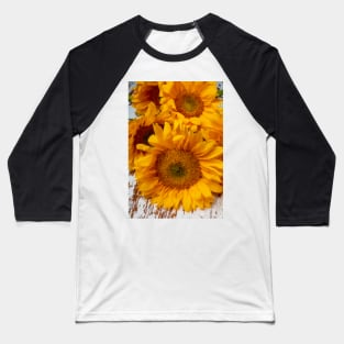 Sunflowers Fresh From The Garden Baseball T-Shirt